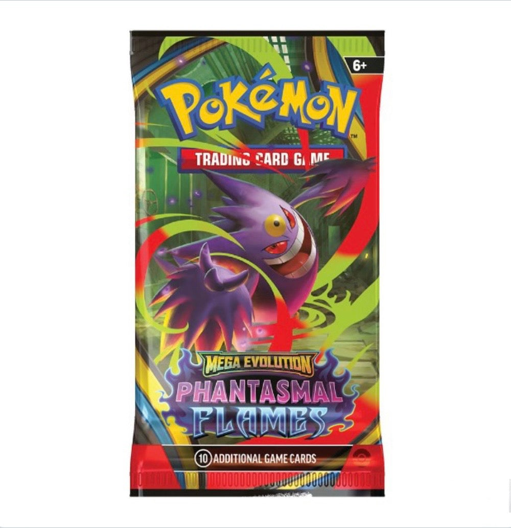 Pokemon TCG - Mega Evolutions Phantasmal Flames Booster packs