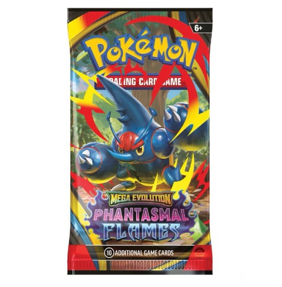 Pokemon TCG - Mega Evolutions Phantasmal Flames Booster packs