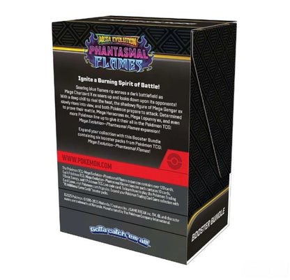 Pokémon - TCG - Mega Evolutions Phantasmal Flames Booster Bundle