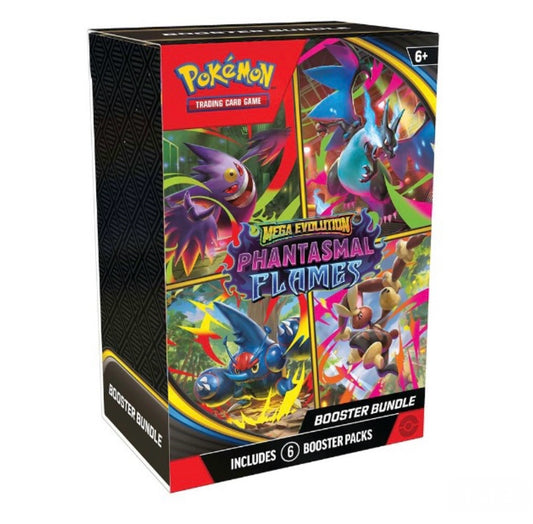 Pokémon - TCG - Mega Evolutions Phantasmal Flames Booster Bundle