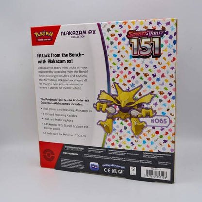 Pokemon TCG: Scarlet & Violet—151 Collection—Alakazam Ex Box – Assorted*